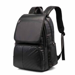 Custom made black school bag