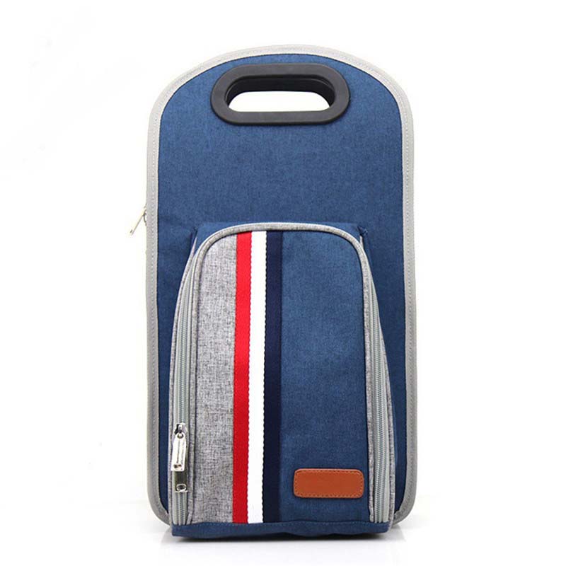 2 bottle wine cooler bag