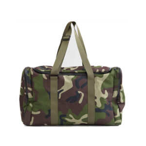 Customized medium camouflage military duffel bag