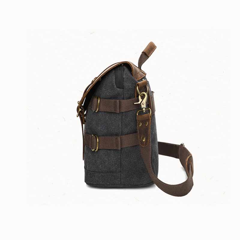 Custom retro designer messenger bags with zipper - Image 4