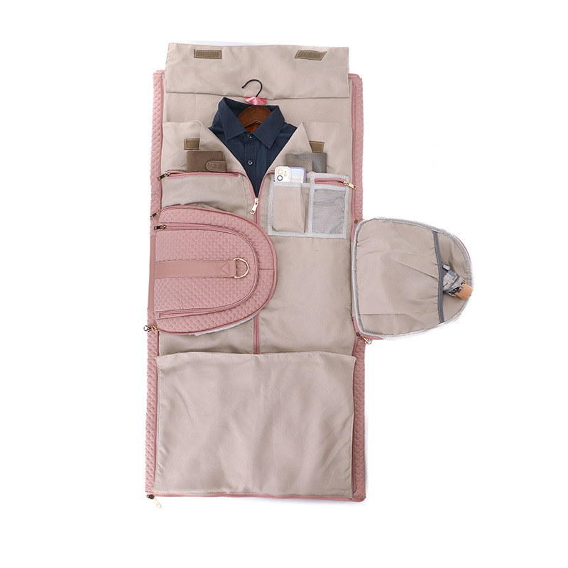 Women's travel pink brand duffle bag wholesale - Image 2