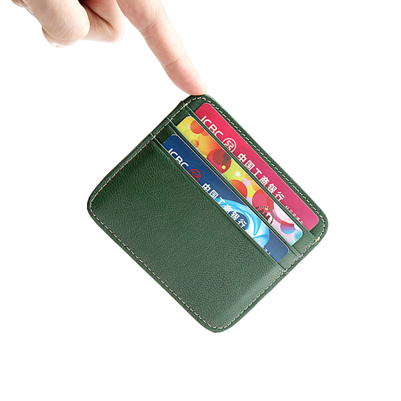 Wholesale genuine leather mini card holder women - Image 2