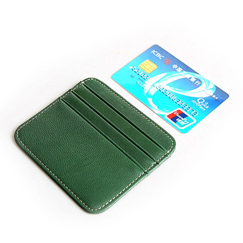 Wholesale genuine leather mini card holder women - Image 3