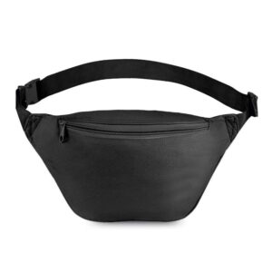 Custom black chest bag coach belt bag for men