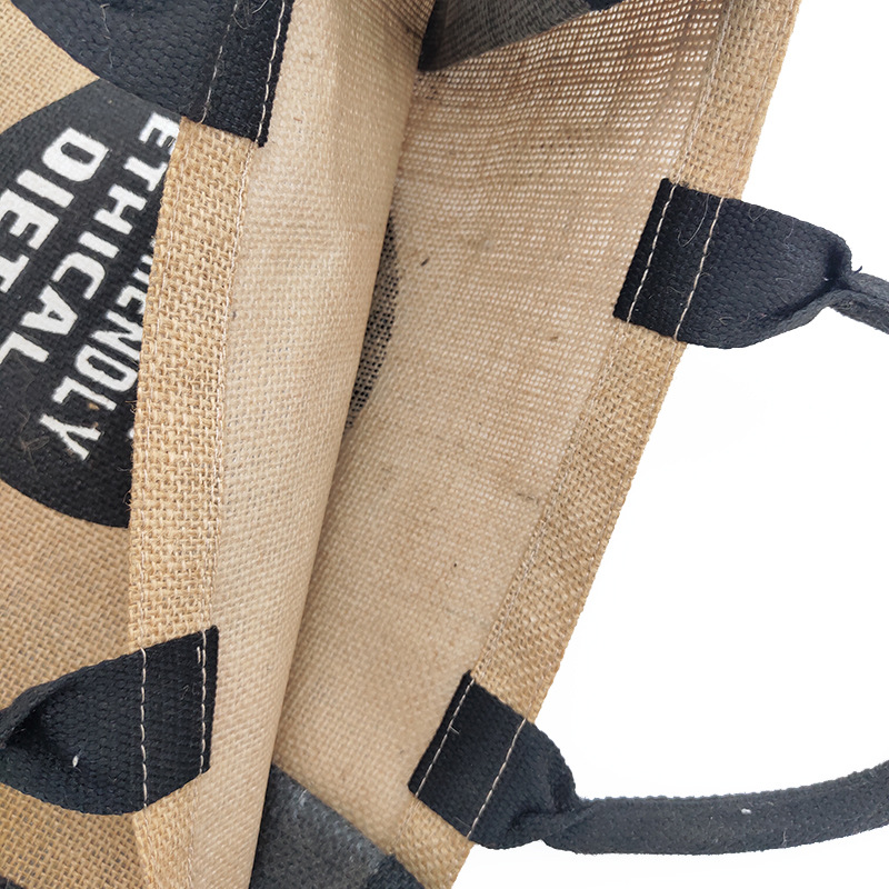 Linen promotional tote bags wholesale - Image 3