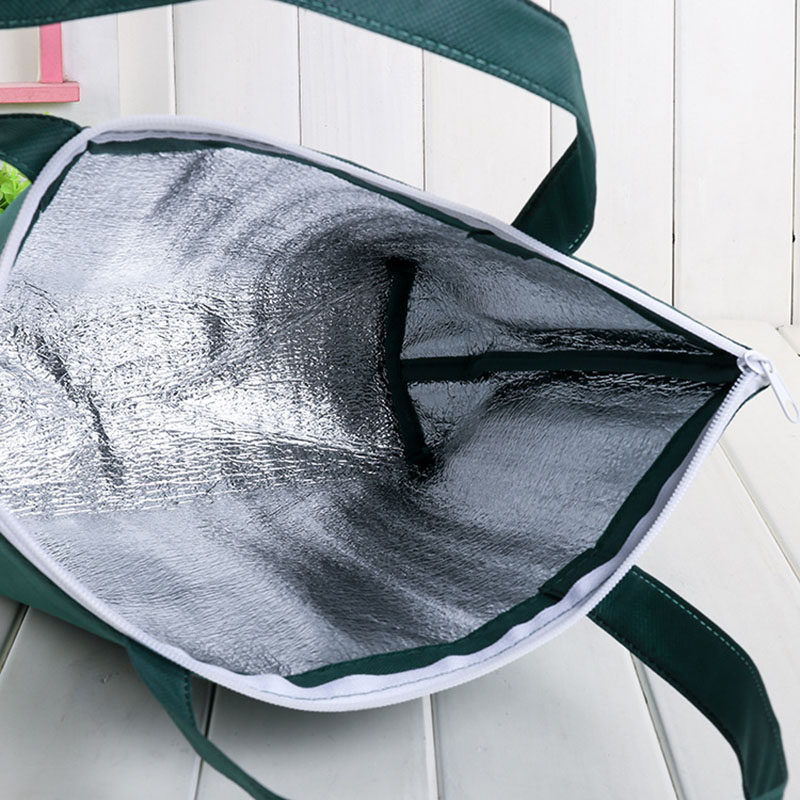 Aluminum foil thermal insulation shopping bag