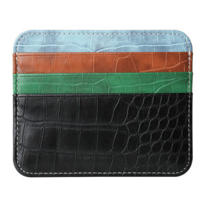 Wholesale pu leather card holder for women men