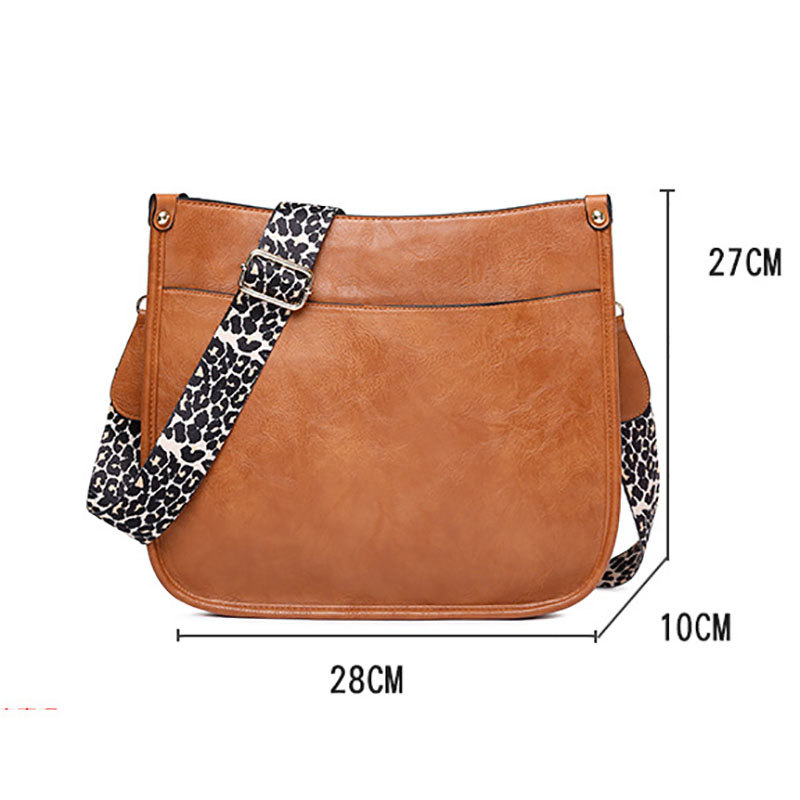 Wholesale PU leather messenger bag for women - Image 4
