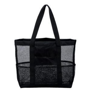 Large capacity pocket mesh swim bag wholesale