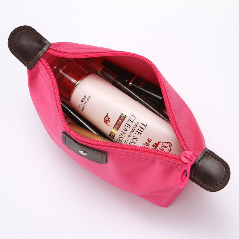 Waterproof portable nylon cosmetic bag custom - Image 3