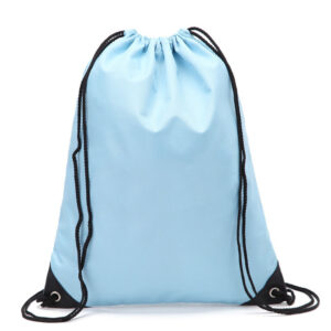 Custom sports polyester drawstring bag pouch